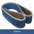 Schleifbänder 150x2000 mm Edelstahl Korn 40 INOX